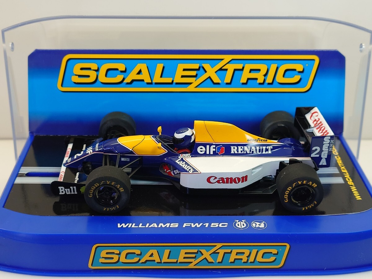 SCALEXTRIC スケトーレックス スロットカー 1/32 ウィリアム ルノー FW15C #2 アラン・プロスト AD31B@61r18