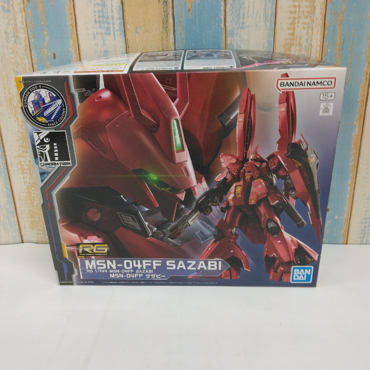 BANDAI 機動戦士ガンダム RG 1/144 MSN-04FF サザビー SAZABI プラモデル 未組立品