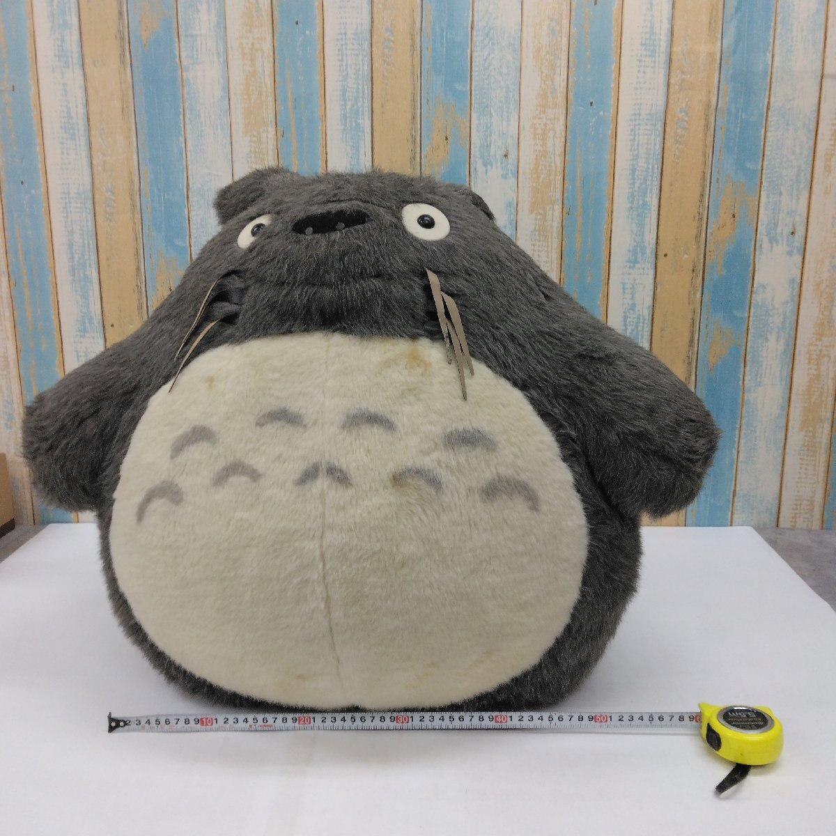 サンアロー となりのトトロ 大トトロ ぬいぐるみ (耳先迄約66cm) ジャンク品
