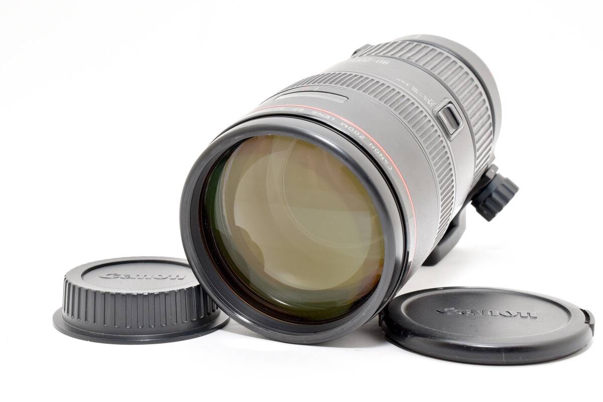 ★動作確認済★ Canon キャノン EFレンズ ズームレンズ 望遠 EF80-200mm F2.8L 付属品有