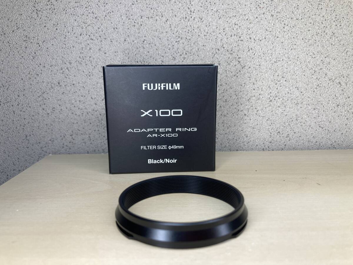 富士フイルム(FUJIFILM) アダプターリング X100シリーズ用 ブラック AR-X100 B