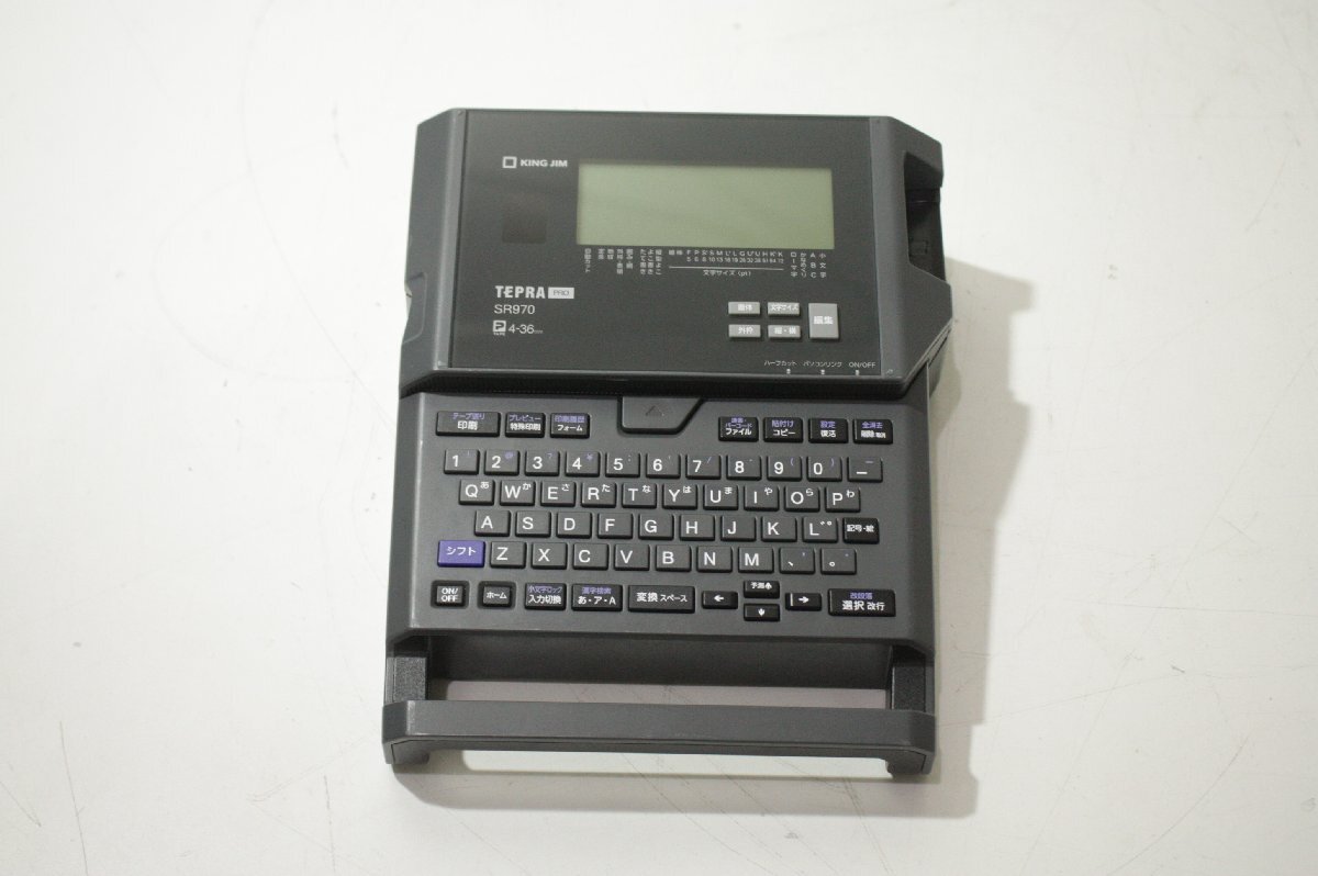 F6830 印字OK! キングジム SR970 ラベルライター テプラ PRO