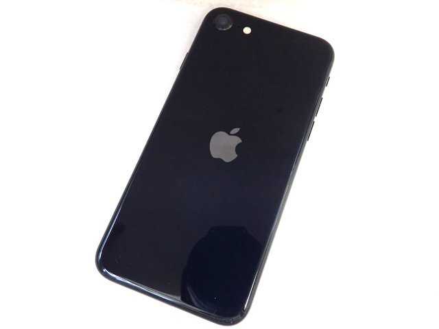 現状品★アップル iPhone SE3 第3世代 『MMYC3J/A』 64GB ミッドナイト B最大容量100％■SIMフリー スマホ スマートフォン 本体