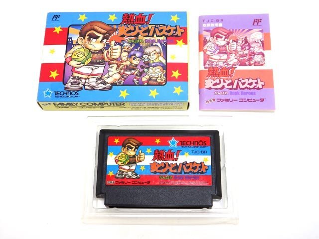 TECHNOS テクノスジャパン FC ファミリーコンピューター 熱血！すとりーとバスケット ソフト ファミコン