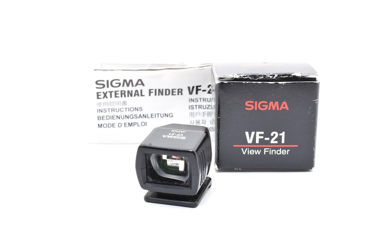 #5111 【箱/取説付き】 SIGMA ビューファインダー VF-21 DP2シリーズ専用 光学ファインダー シグマ