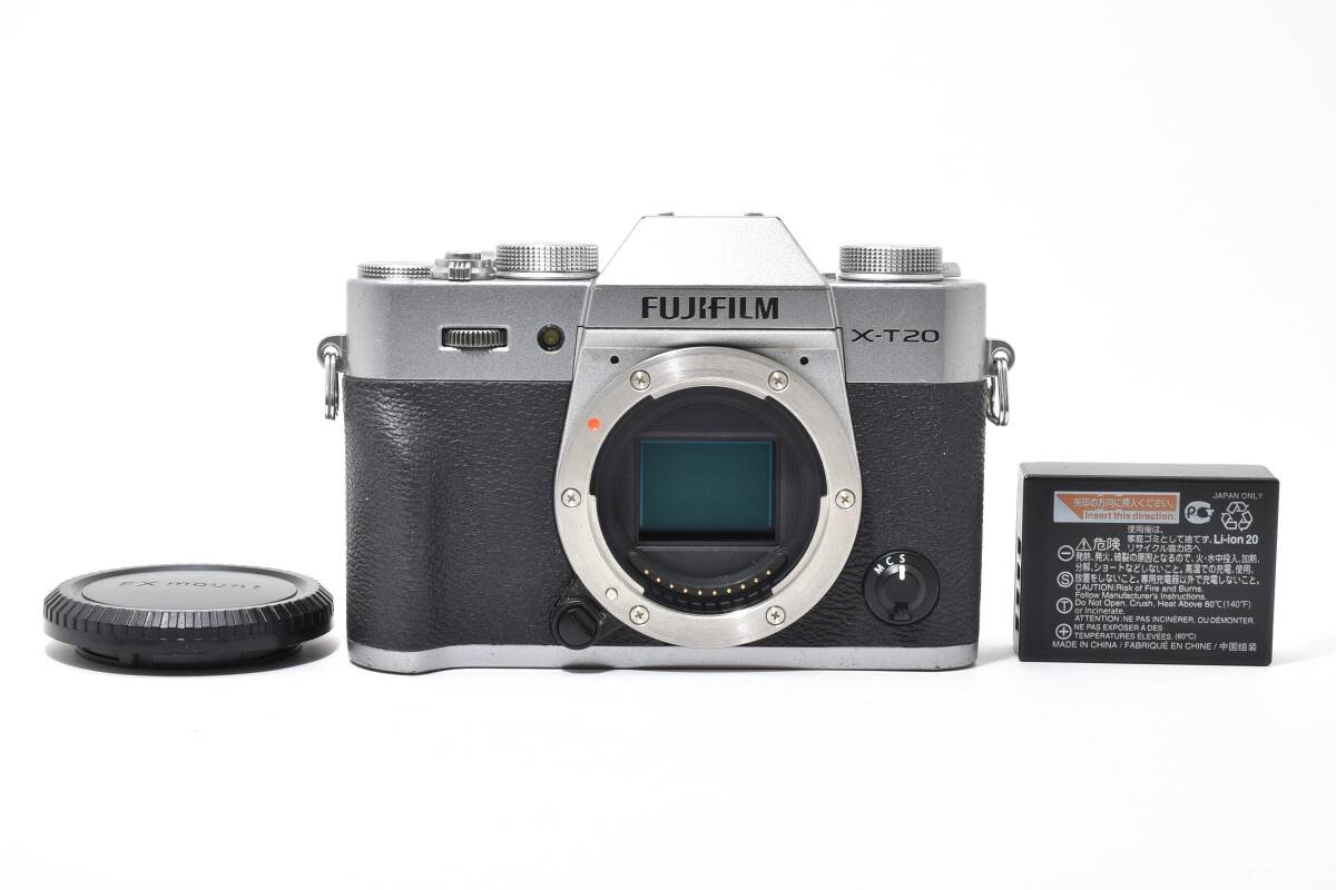 #5128 【ショット数1210枚！】FUJIFILM X-T20 ボディ 【動作確認済】