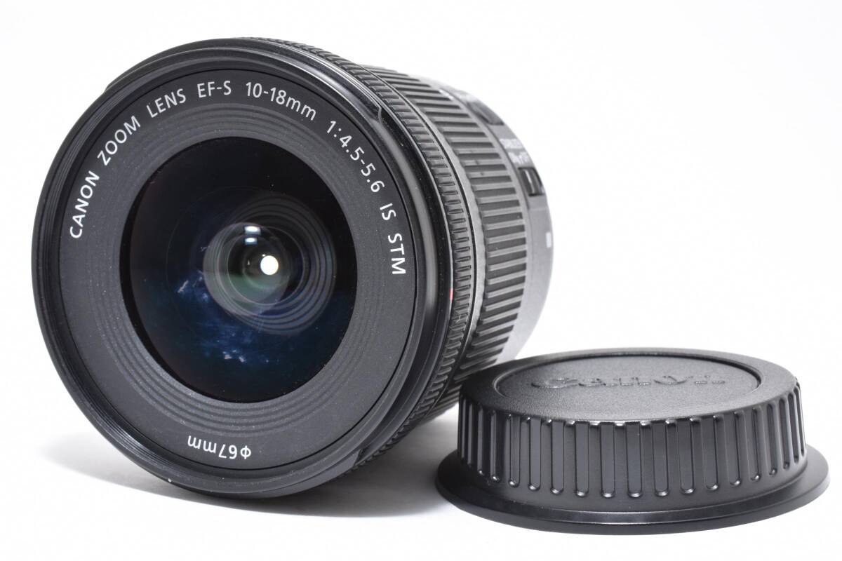 #5134 【実用美品】 Canon EF-S 10-18mm F4.5-5.6 IS STM 広角ズームレンズ