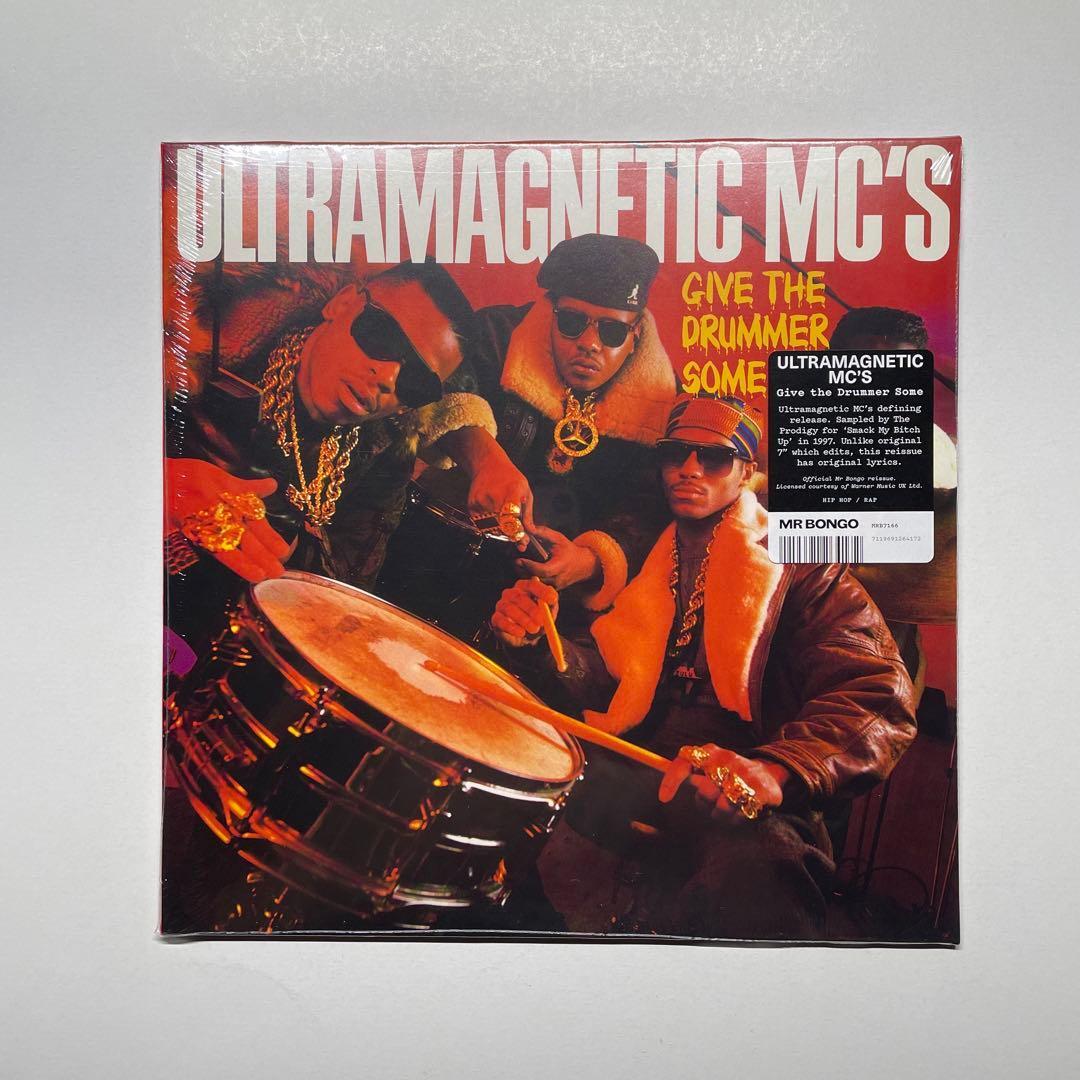 新品 Ultramagnetic MC's / Give The Drummer Some / 7インチ Paul C