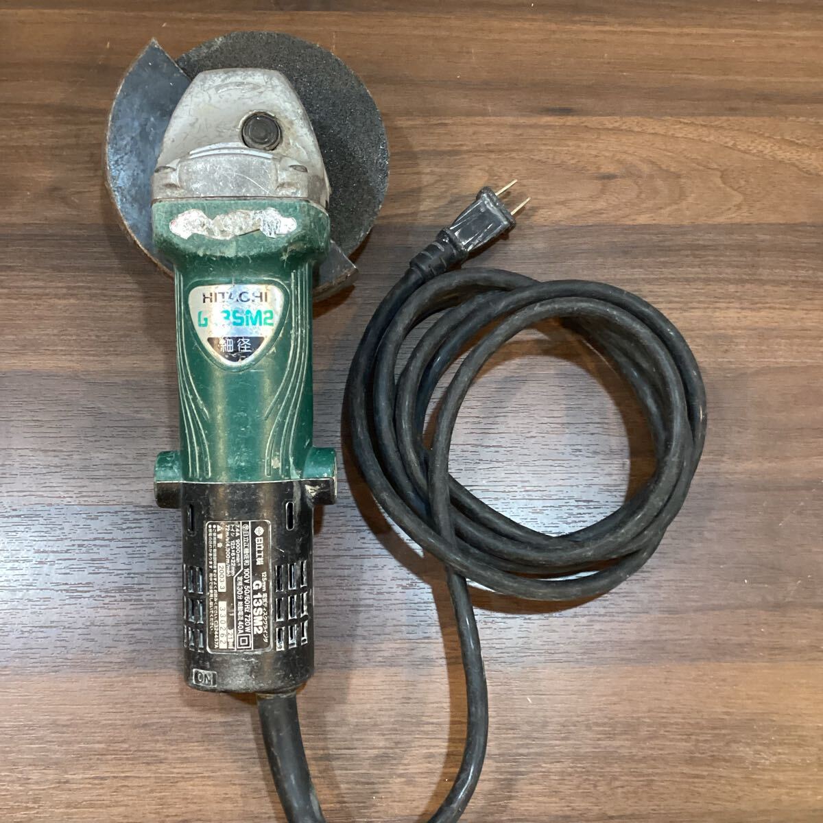 グラインダー　日立工機　G13SM2　【T18188】（1） 