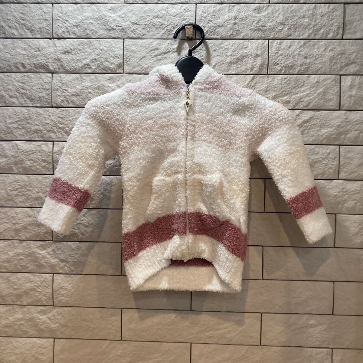 ジェラートピケ キッズパーカー　XXSサイズ　子供服ジェラピケ【T20930】（1） 