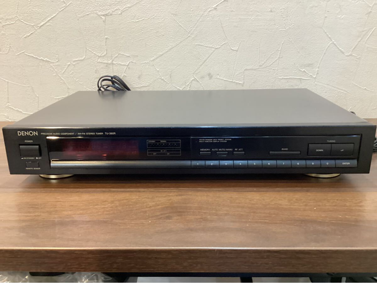 DENON チューナー　TUー380R T15264 (1)