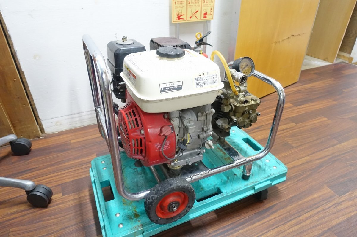 セイワ　5.5馬力　エンジン式　高圧洗浄機　ジェットクリーン　JC-140GL　14MPa　11L/min　精和　本体のみ/ポンプ現状　ガソリン　GX160