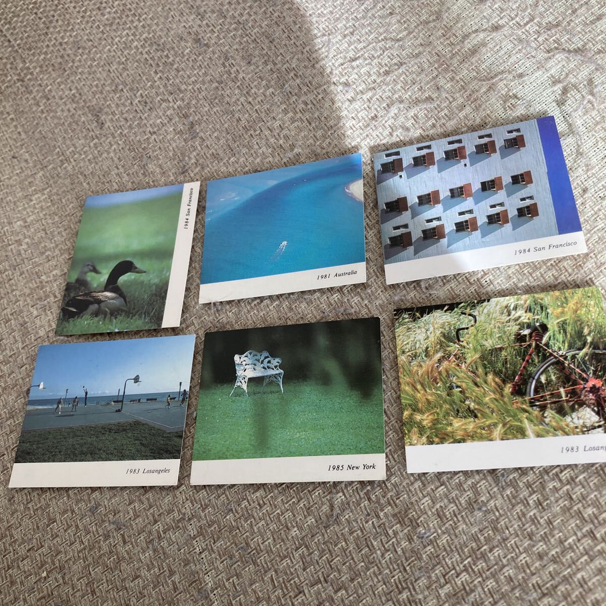 非売品森永ハイソフトミニポストカード6枚セット　　昭和レトロ