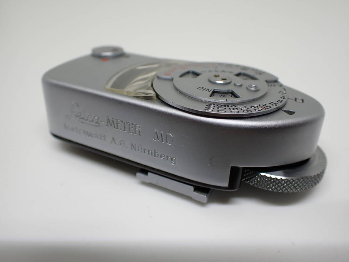 ジャンク　Leica　Leica-METER MC シルバー　ライカメーターＭＣ