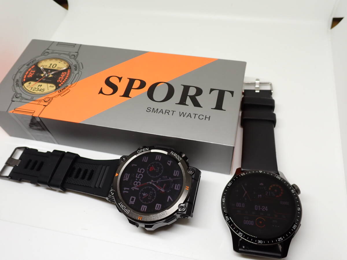 動作確認済み　スマートウォッチ　２本　K56Pro　F207　中古品