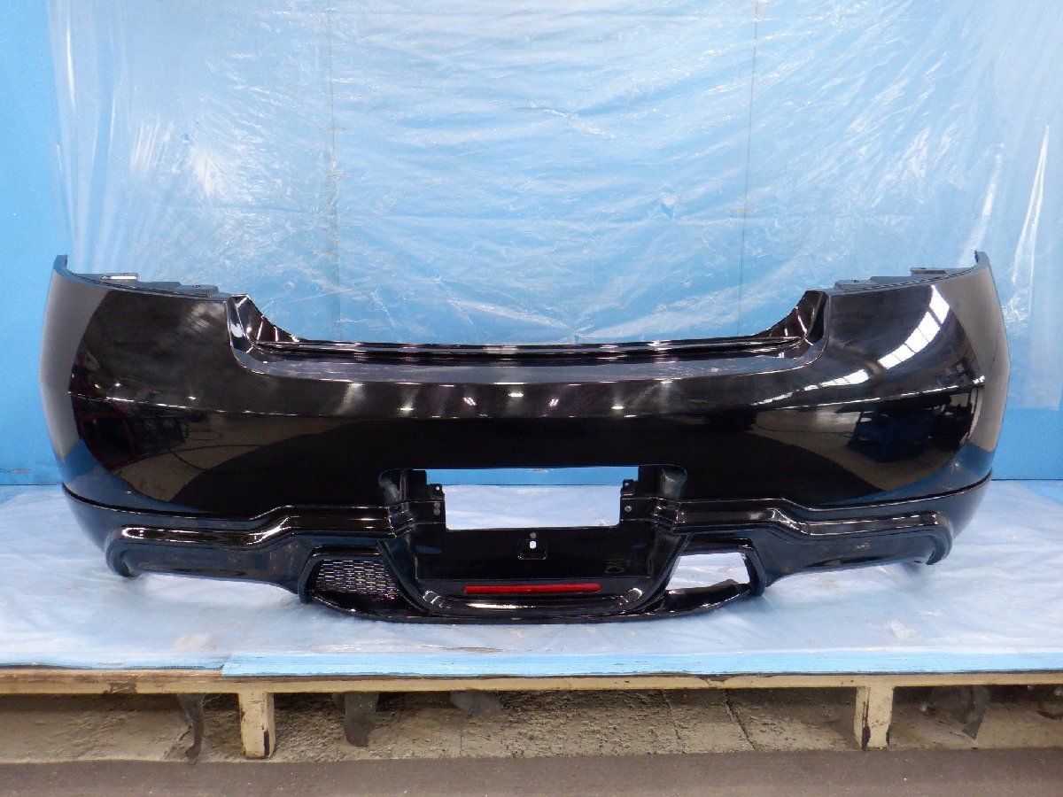 ☆DBA-V36 スカイライン☆ NISSAN 日産純正 リア バンパー ☆FRP製 社外 スポイラー付き☆