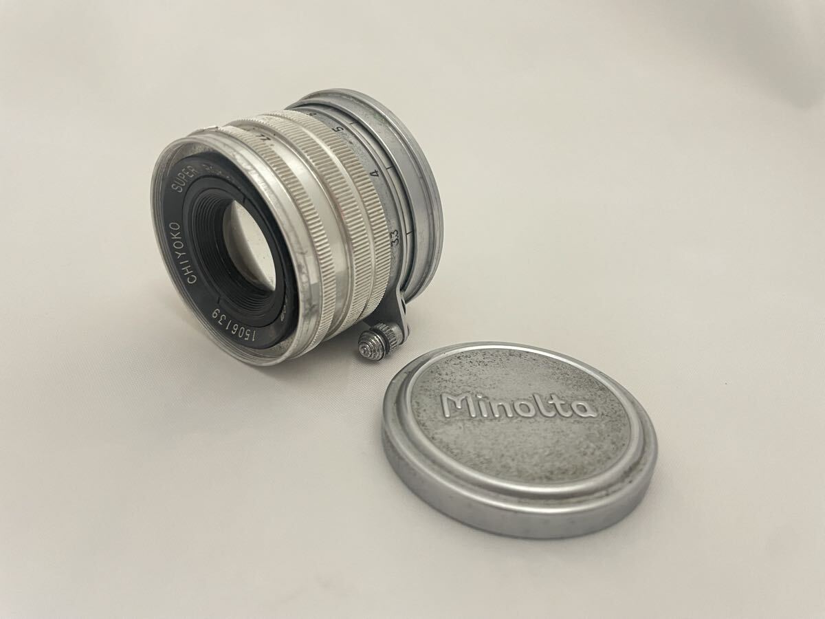 千代田光学　MINOLTA ミノルタ　現状品　SUPER ROKKOR F2.8 5cm　A29