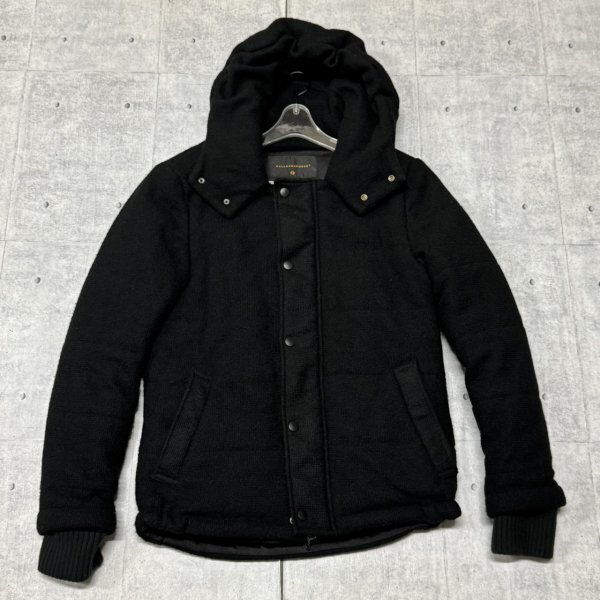 美品 CALL&RESPONSE ウール ファイバーダウンパーカー フーディー　　コールアンドレスポンス 中綿 フーデッド ダウンジャケット 石瀬7949