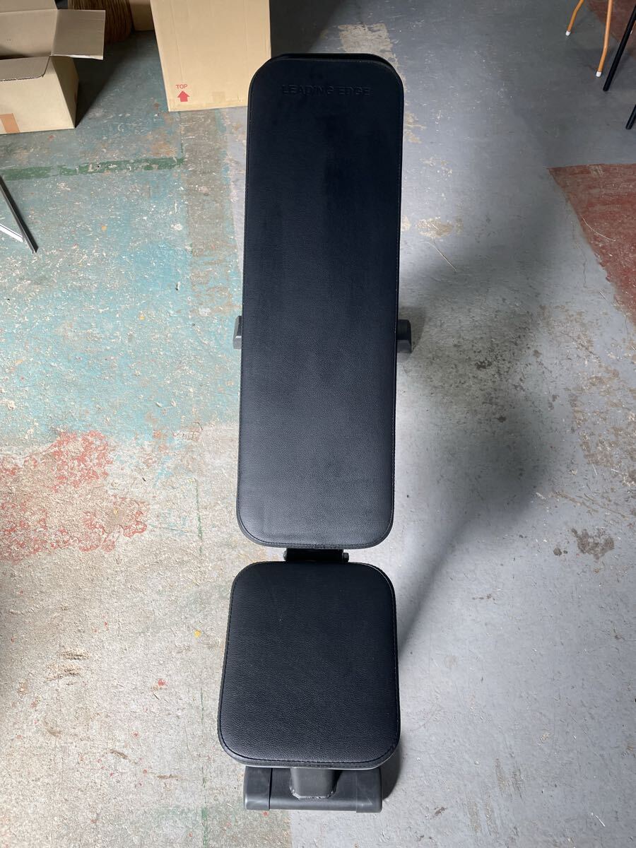 LEADING EDGE リーディングエッジ インクラインベンチ トレーニングベンチ フラットベンチ アジャスタブルベンチ 筋トレ　引取り限定