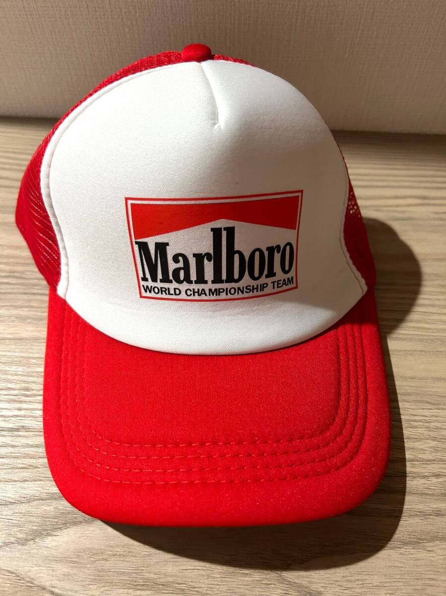 ★アウトレット★新品 MotoGP Marlboro RACING マールボロ CAP レーシング キャップ 帽子 SBK オートバイ関連グッズ Free Size