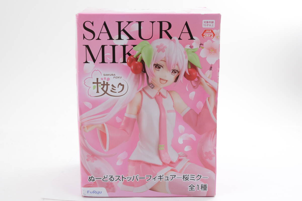 【T-8】桜ミク 初音ミク ぬーどるストッパーフィギュア