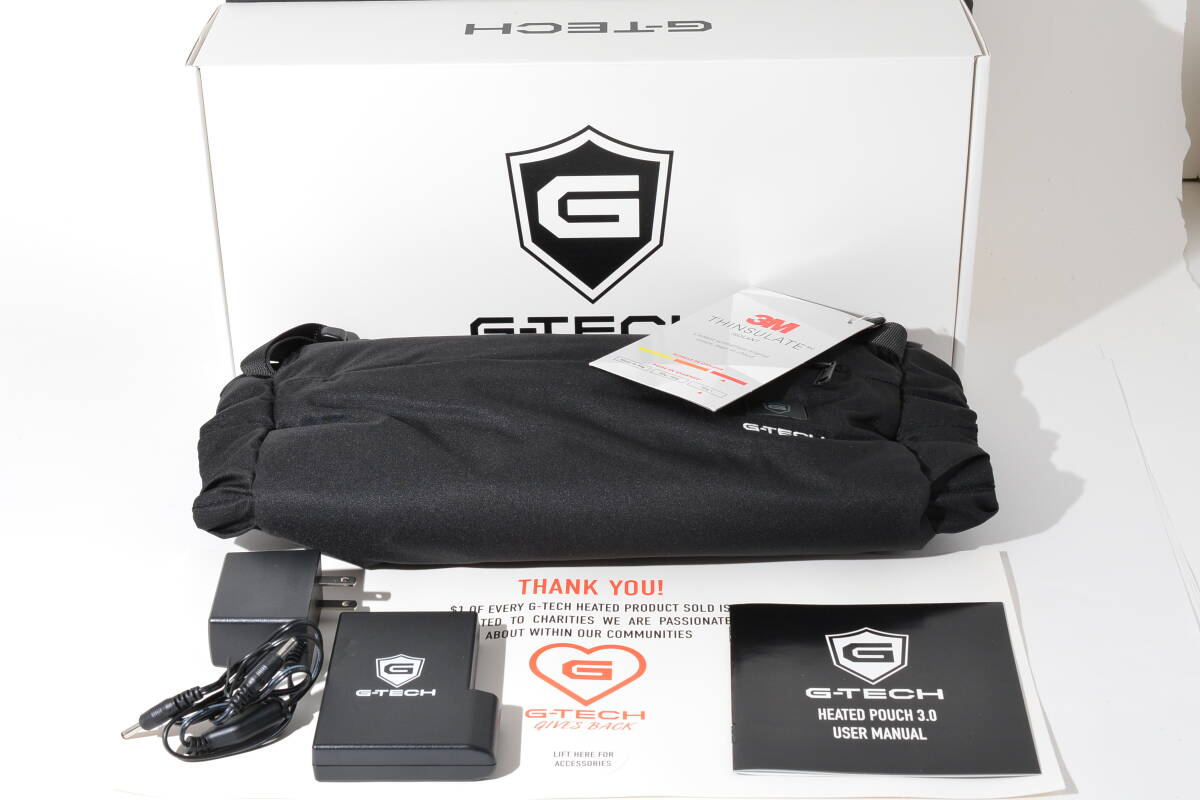【A-4】G-TECH HEATED POUCH 3.0 加熱式ハンドウォーマーポーチ BATTERY POWERED HEATED HAND WARMER
