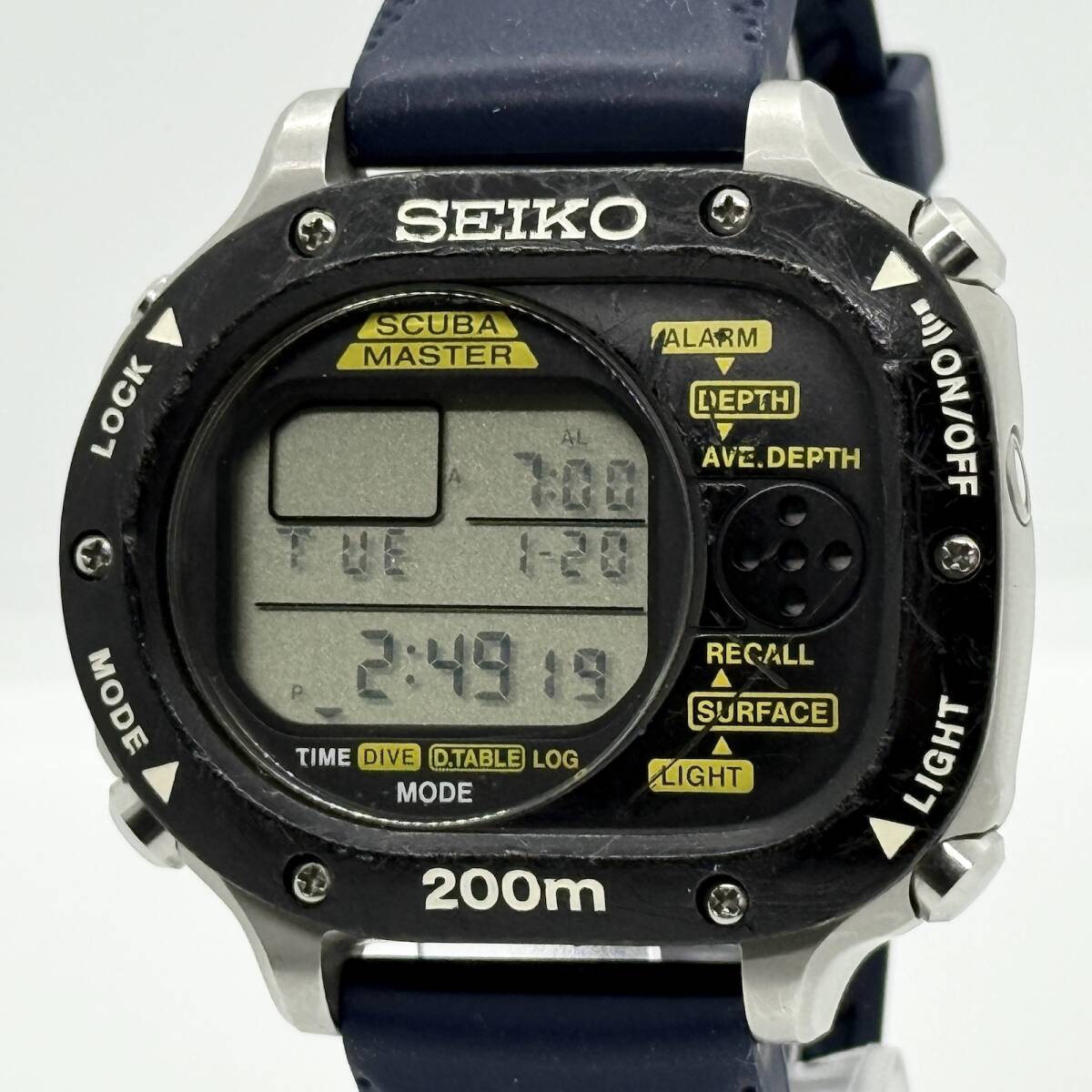 SEIKO セイコー スキューバマスター M726-5A10 QZ メンズ 腕時計