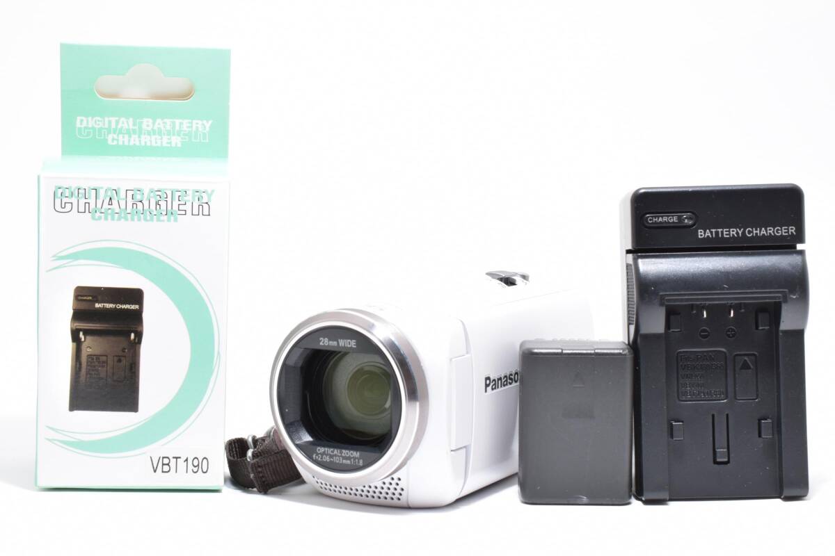 Panasonic パナソニック HC-V360MS ホワイト /2585動作OK 返金保証