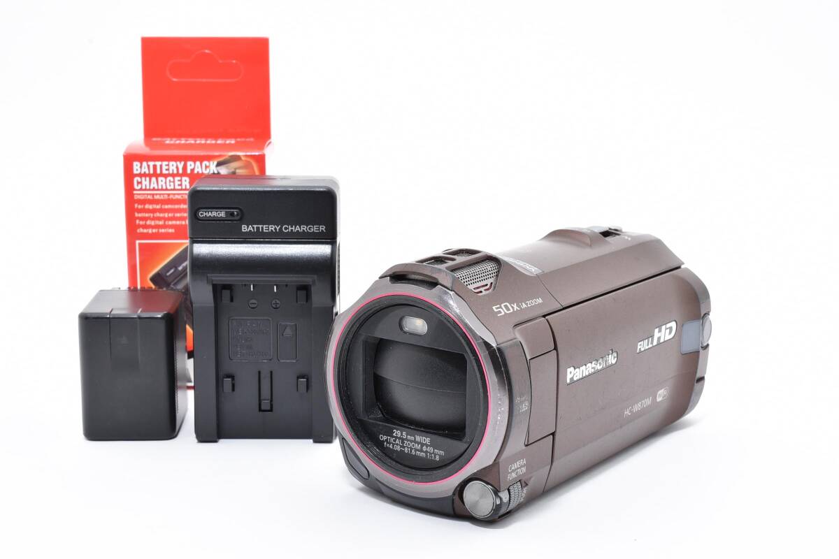 Panasonic パナソニック HC-W870M ブラウン /2598動作OK 返金保証