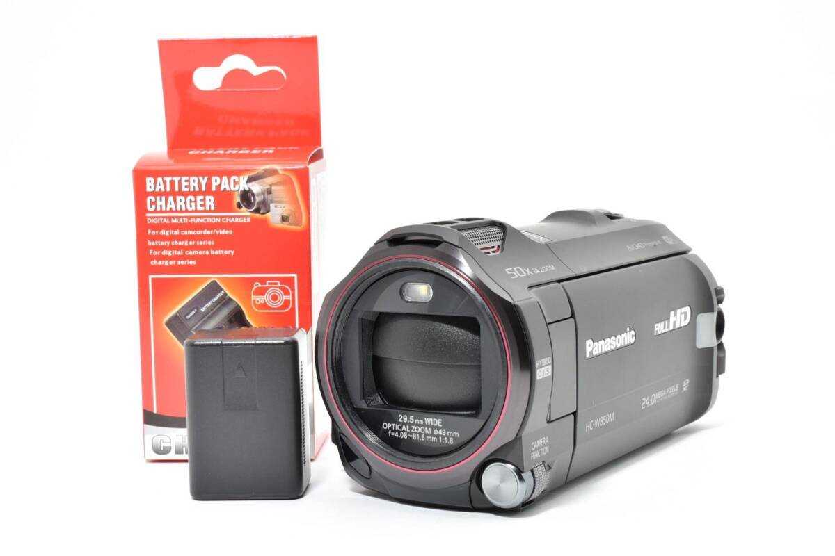 Panasonic パナソニック HC-W850M ブラック /2626動作OK 返金保証