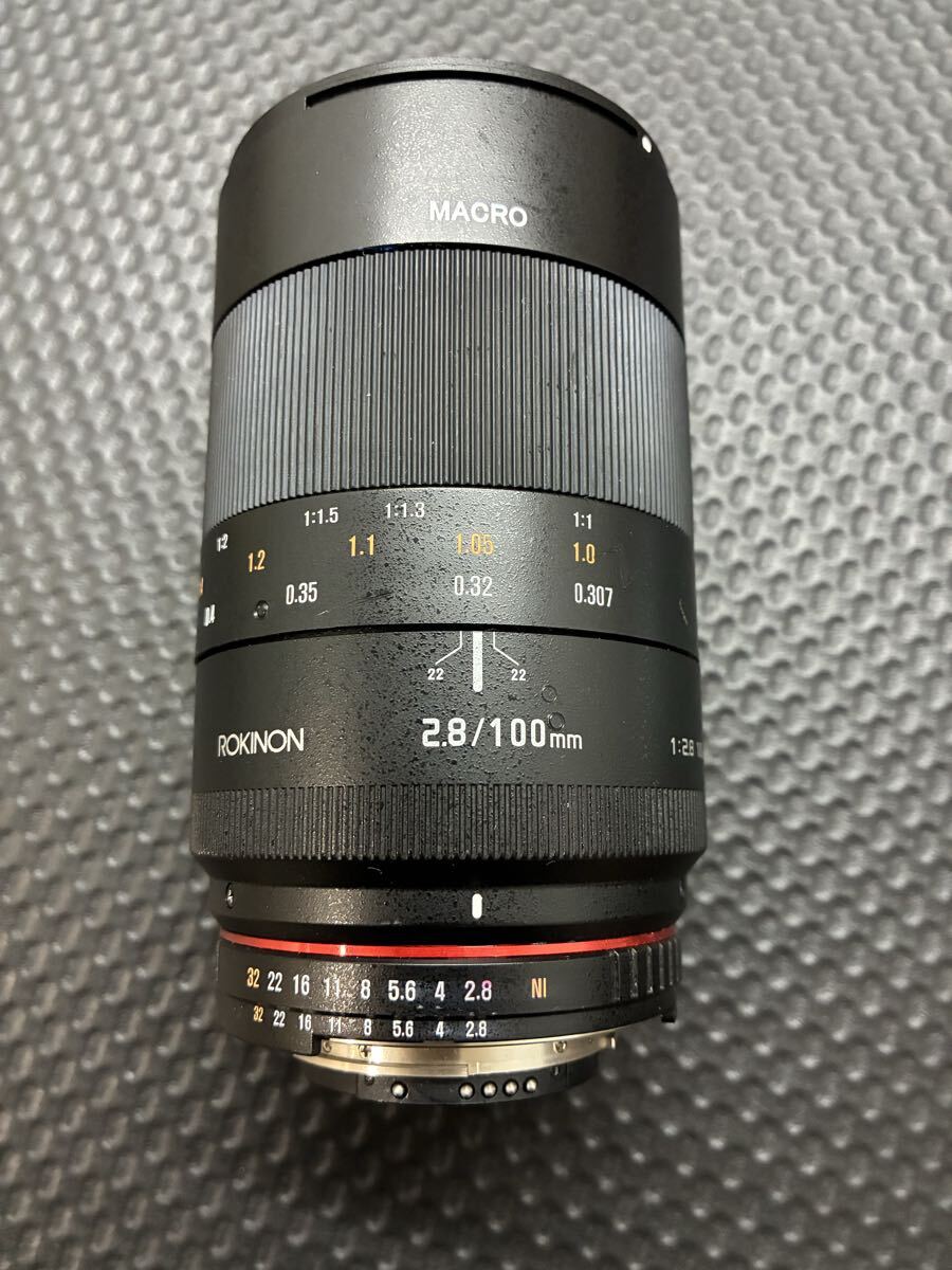 ★現状品★Rokinon 100mm F2.8 ED UMC フルフレーム望遠マクロレンズ