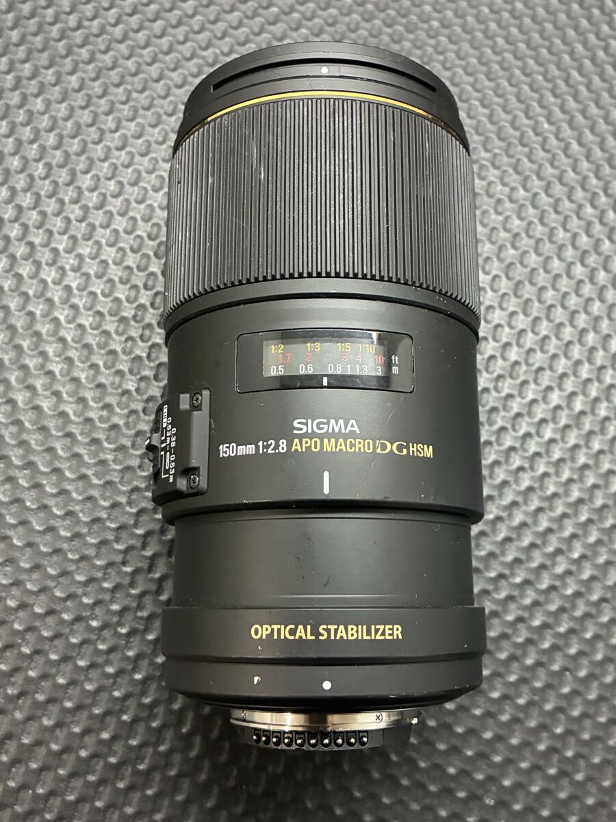 ★現状品★SIGMA 単焦点マクロレンズ APO MACRO 150mm F2.8 EX DG OS HSM 