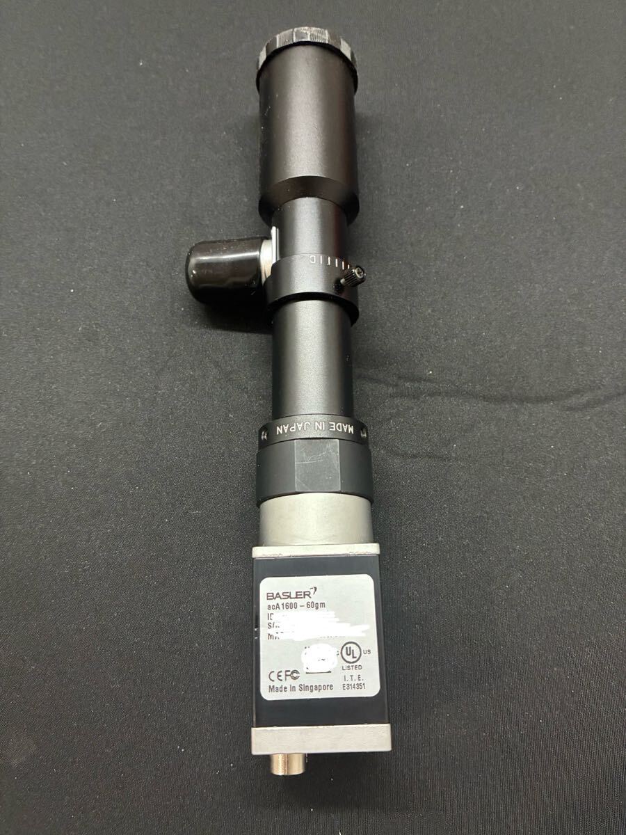 ★未使用保管品★ Basler acA1600-60gm 200万画素GigEカメラ FA産業用　レンズ付き