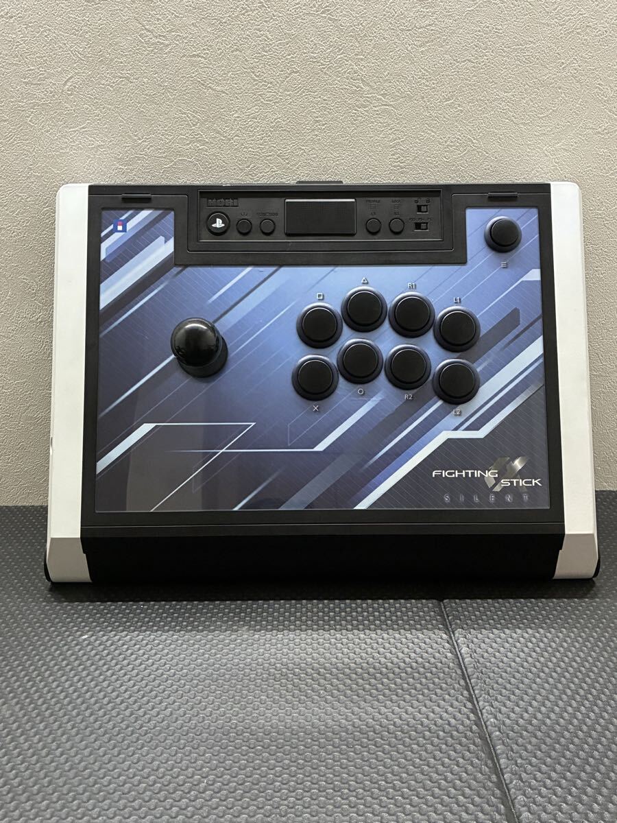 ★未使用保管品★ファイティングスティックα サイレント HORI PS5/PC対応 fighting stick α silent SPF039