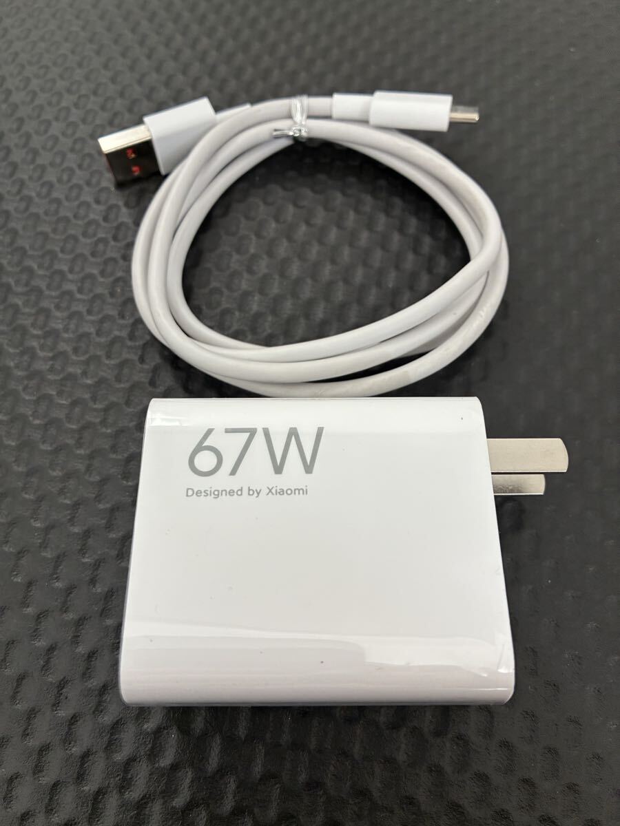 Xiaomi シャオミ 67W 純正急速充電器 ACアダプター MDY-15-EQ