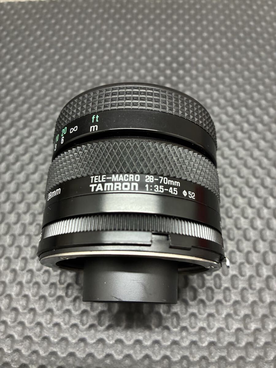 TAMRON カメラ レンズ　TELE-MACRO 28-70mm 1:3.5-4.5 52mm