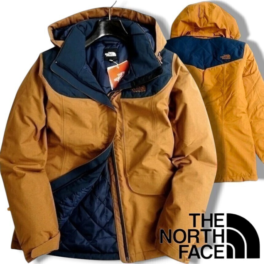 ■THE NORTH FACE ノースフェイス 定2.4万 防水×撥水×高透湿 高機能中綿入りジャケット パデッドブルゾン SG82 85(S)▲036▼50912s02