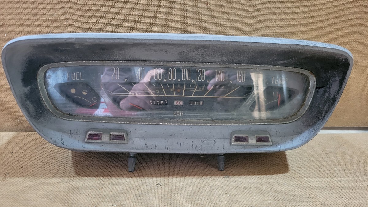 旧車 日産 プリンスグロリア S40 S41 メーター スピードメーター 中古品