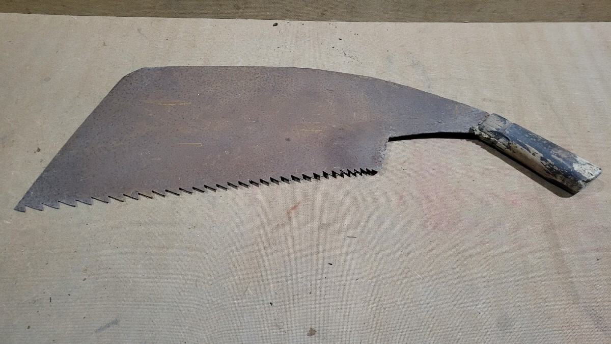 のこぎり ノコギリ 大鋸 大工道具 古道具 木挽鋸 古民具 アンティーク レトロ