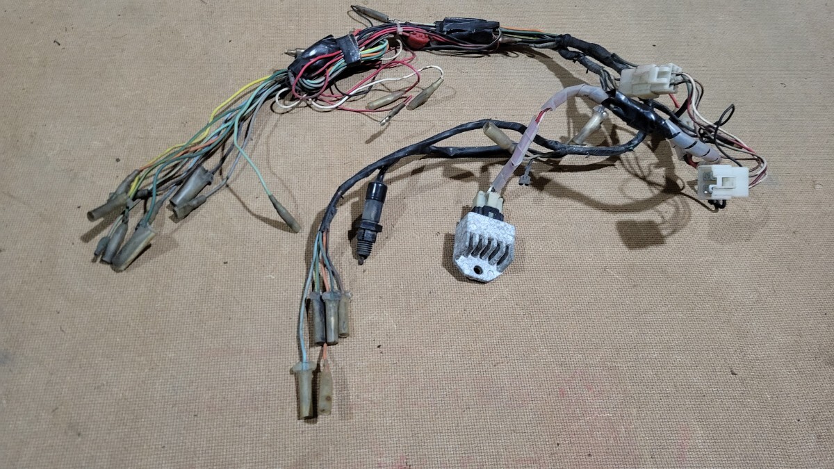 HONDA CB50 純正 メインハーネス 配線　装飾 当時物 中古品