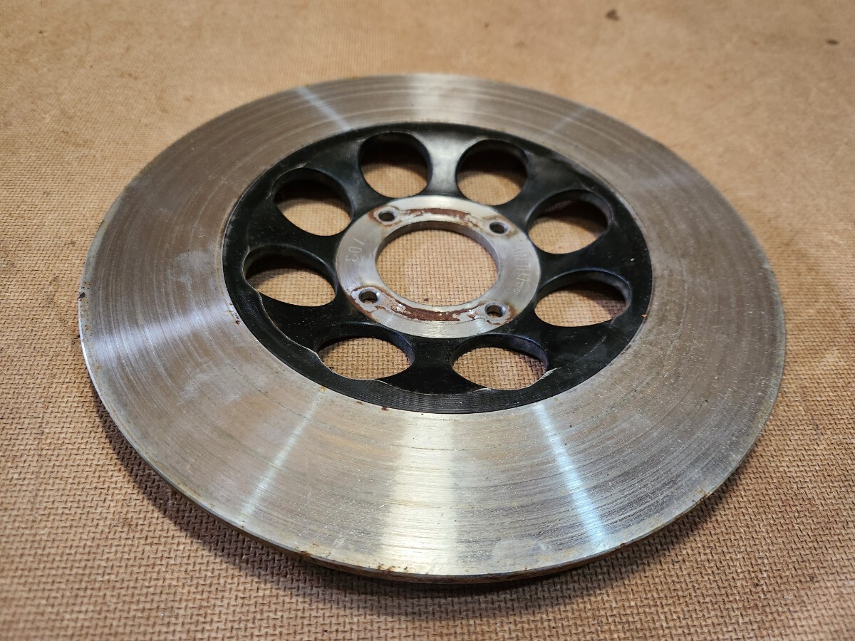 ホンダ CB50 純正 厚さ5ミリ フロントディスクローター フロントブレーキ ディスク 当時物 