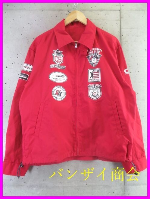 8210s15◆フルデコ◆CAPTAIN SANTA キャプテンサンタ スイングトップジャケット L/ハリントン/ドリズラー/シャツ/スウェットトレーナー