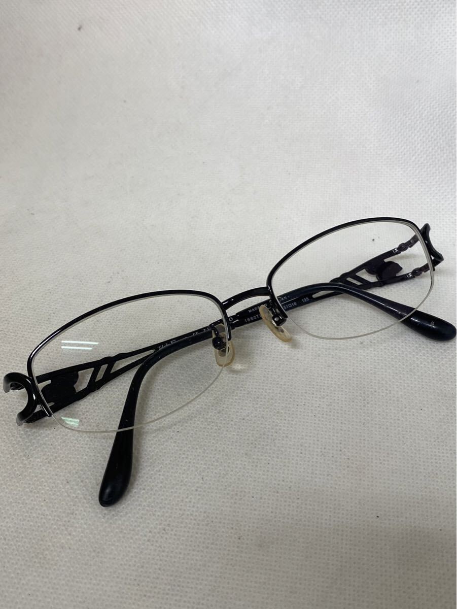 美品 Salvatore Ferragamo サルヴァトーレフェラガモ 度あり 眼鏡 メガネ アイウェア 老眼鏡 黒 st011401