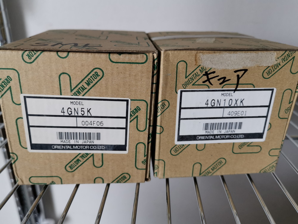 ★新品★オリエンタルモーター 4GN5K/4GN15K/4GN25K (いずれ１台) ギヤヘッド