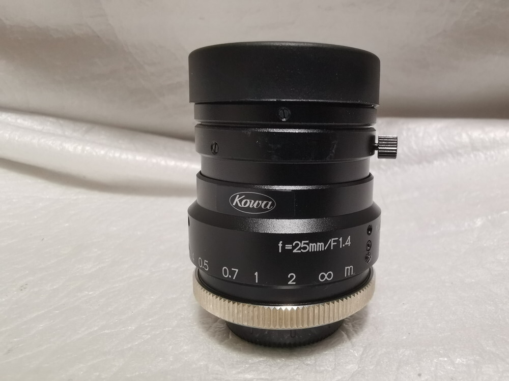 ★未使用★ Kowa LM25HC 25mm F1.4 1インチ型 Cマウントレンズ 200万画素対応