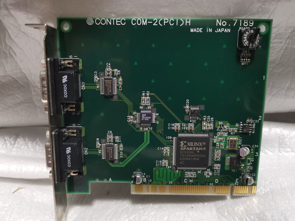 ★動作保証★ CONTEC COM-2(PCI)H PCI対応RS-232Cシリアル通信ボード