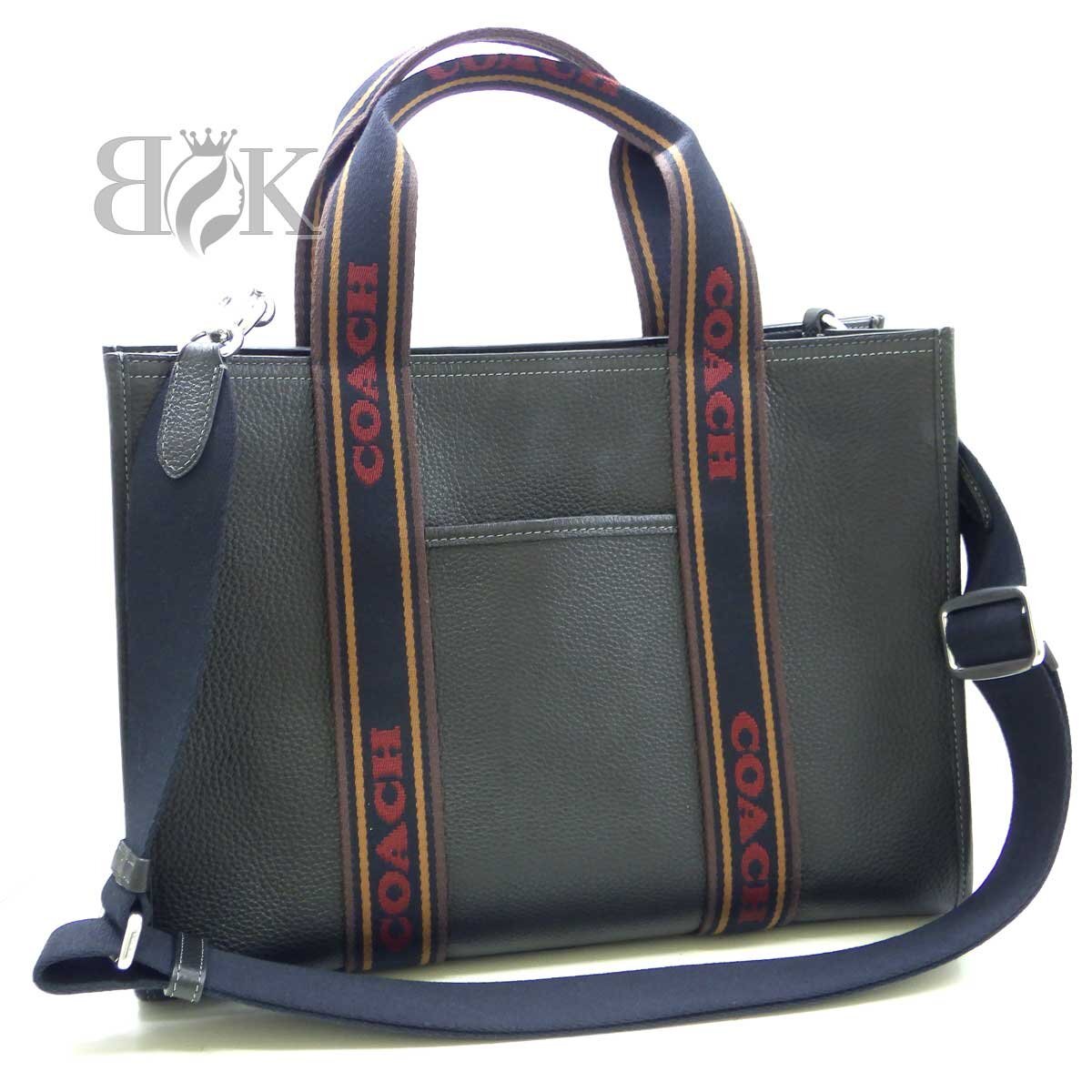 コーチ CU997 2WAY バッグ ブラック ●