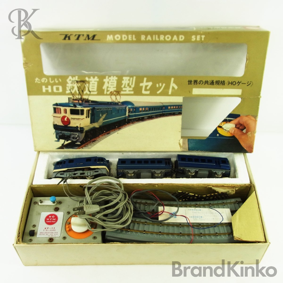 KTM たのしい HOゲージ 鉄道模型セット 動作未確認 ジャンク品 ■