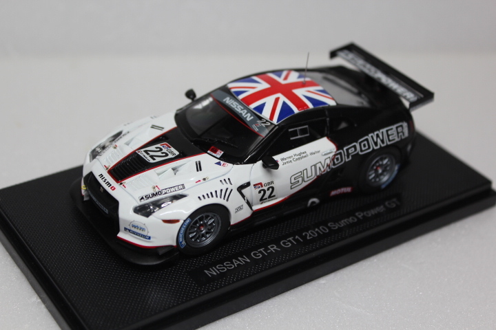 1/43 EBBRO NISSAN GT-R GT1 2010 Sumo Power GT No.22 44382(日産 R35 GT 1 相撲 スモウパワー エブロ）
