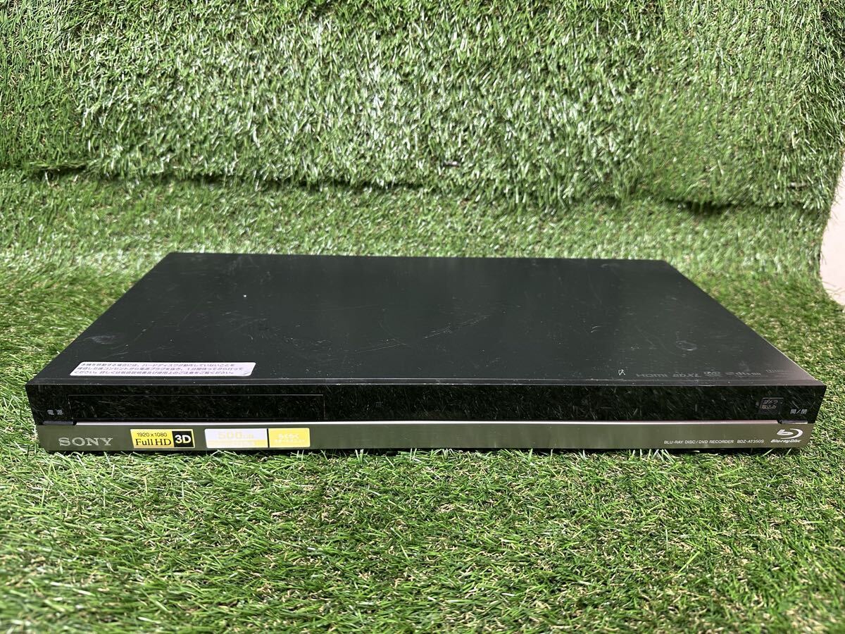 A26 SONY BDZ-AT350S ブルーレイディスクレコーダー 通電確認済み　